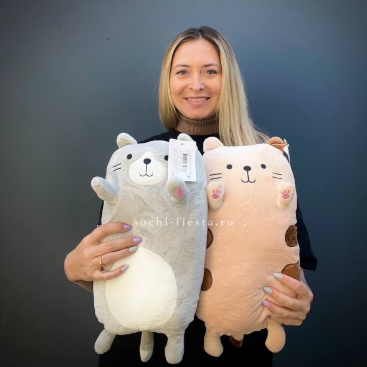 Плюшевый Кот пирожок в Красной Поляне