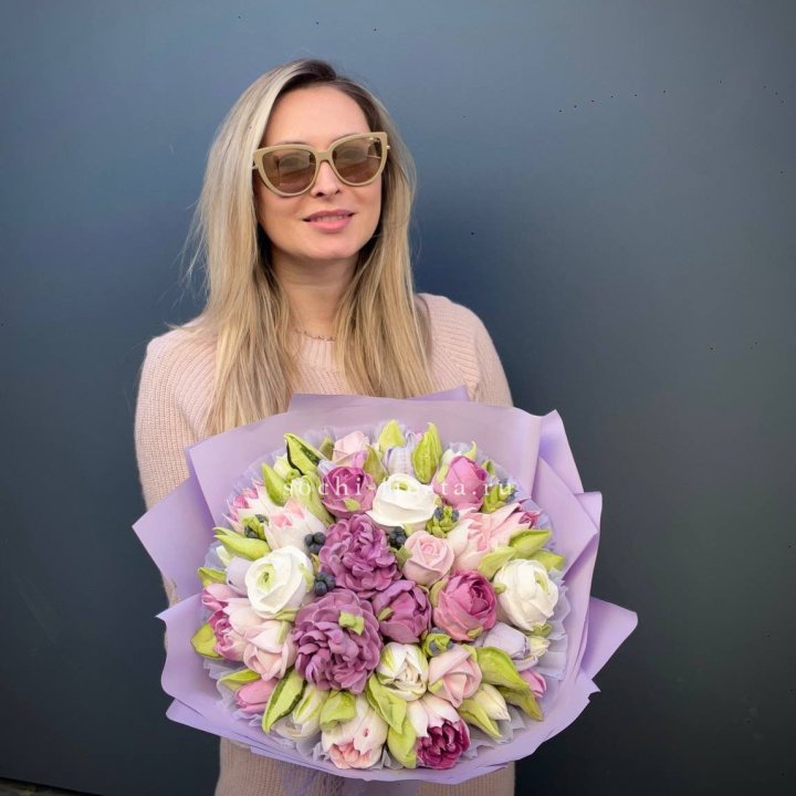 Сладкий букет из ЗЕФИРА в Красной Поляне